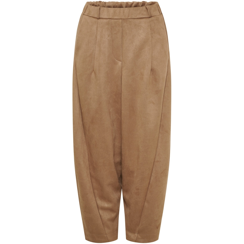 MARTA DU CHATEAU MArta du Chateau Dam Byxor MdcPilea 16635Suede Pant Camel276
