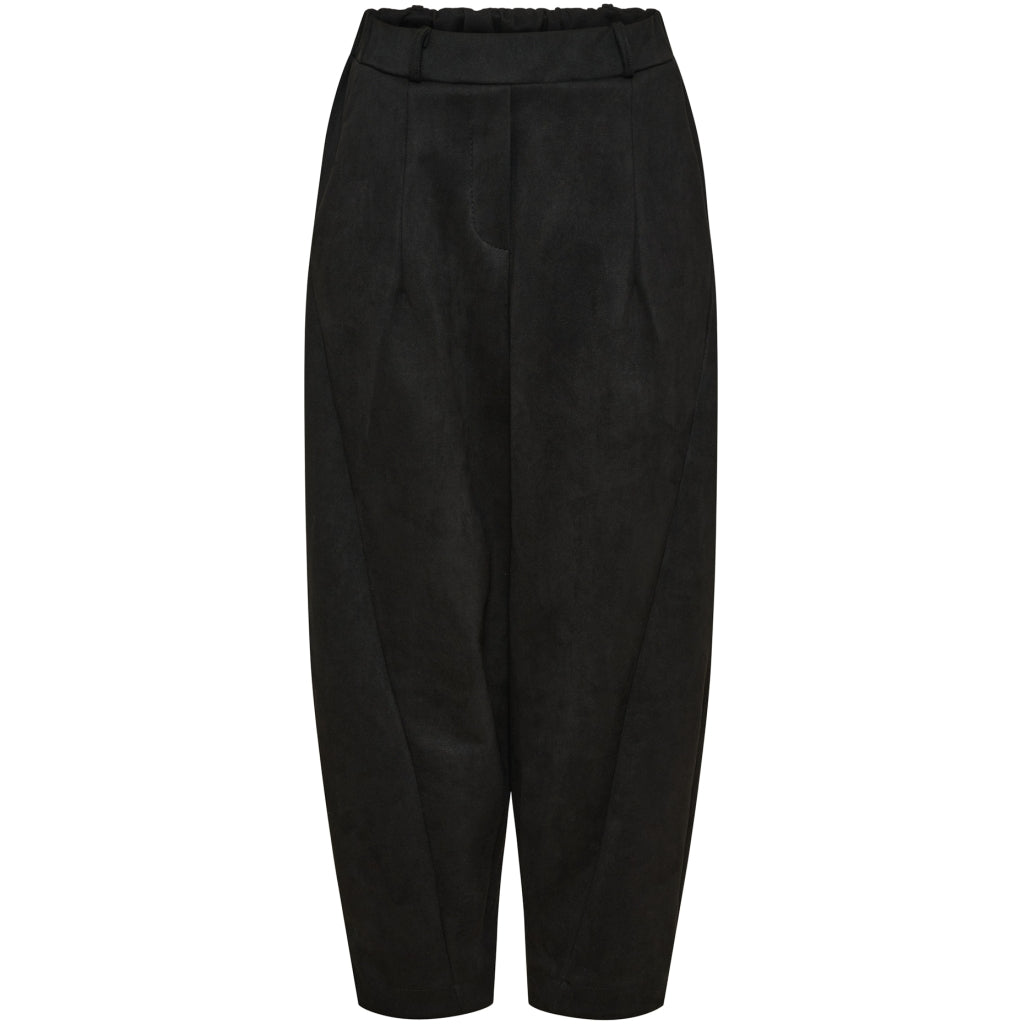 MARTA DU CHATEAU MArta du Chateau Dam Byxor MdcPilea 16635Suede Pant Nero