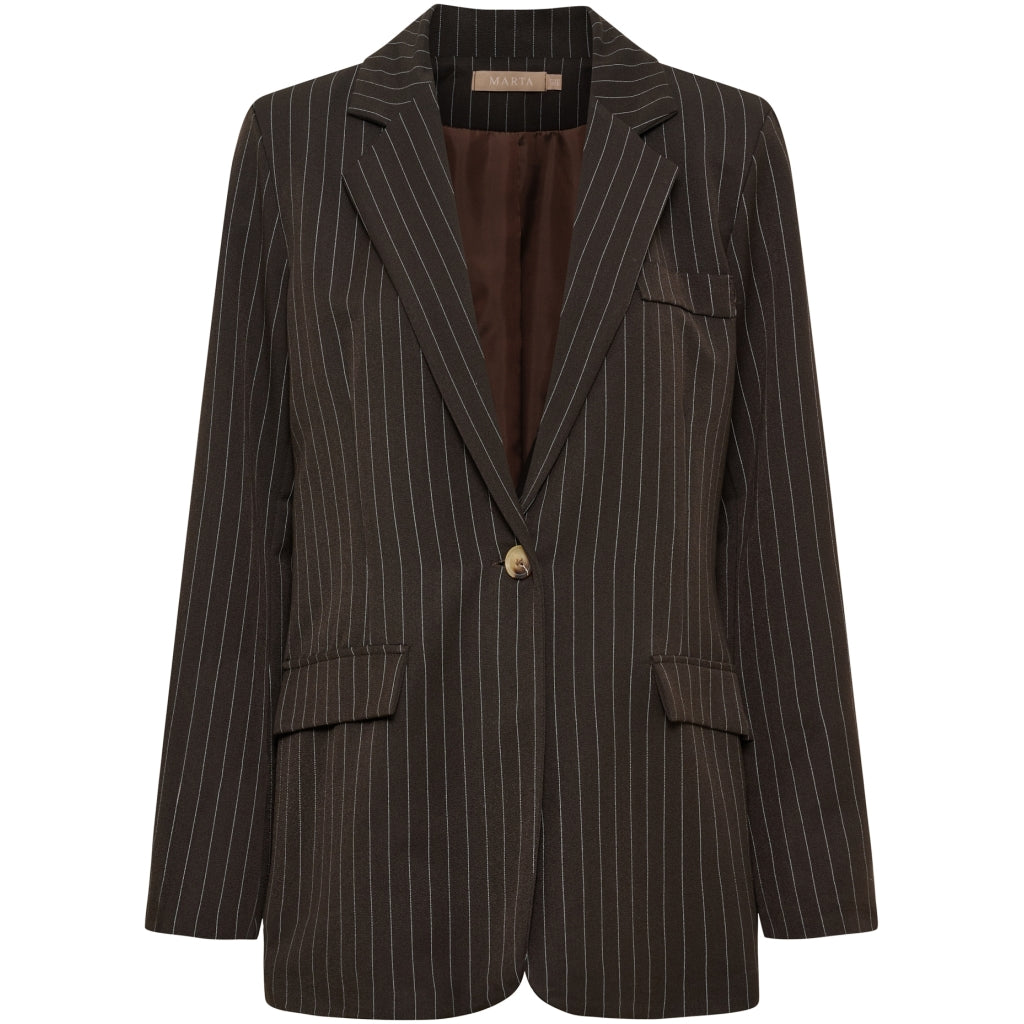MARTA DU CHATEAU Marta Du Chateau Dam Blazer MdcDusk 15502NF Blazer Moro1565