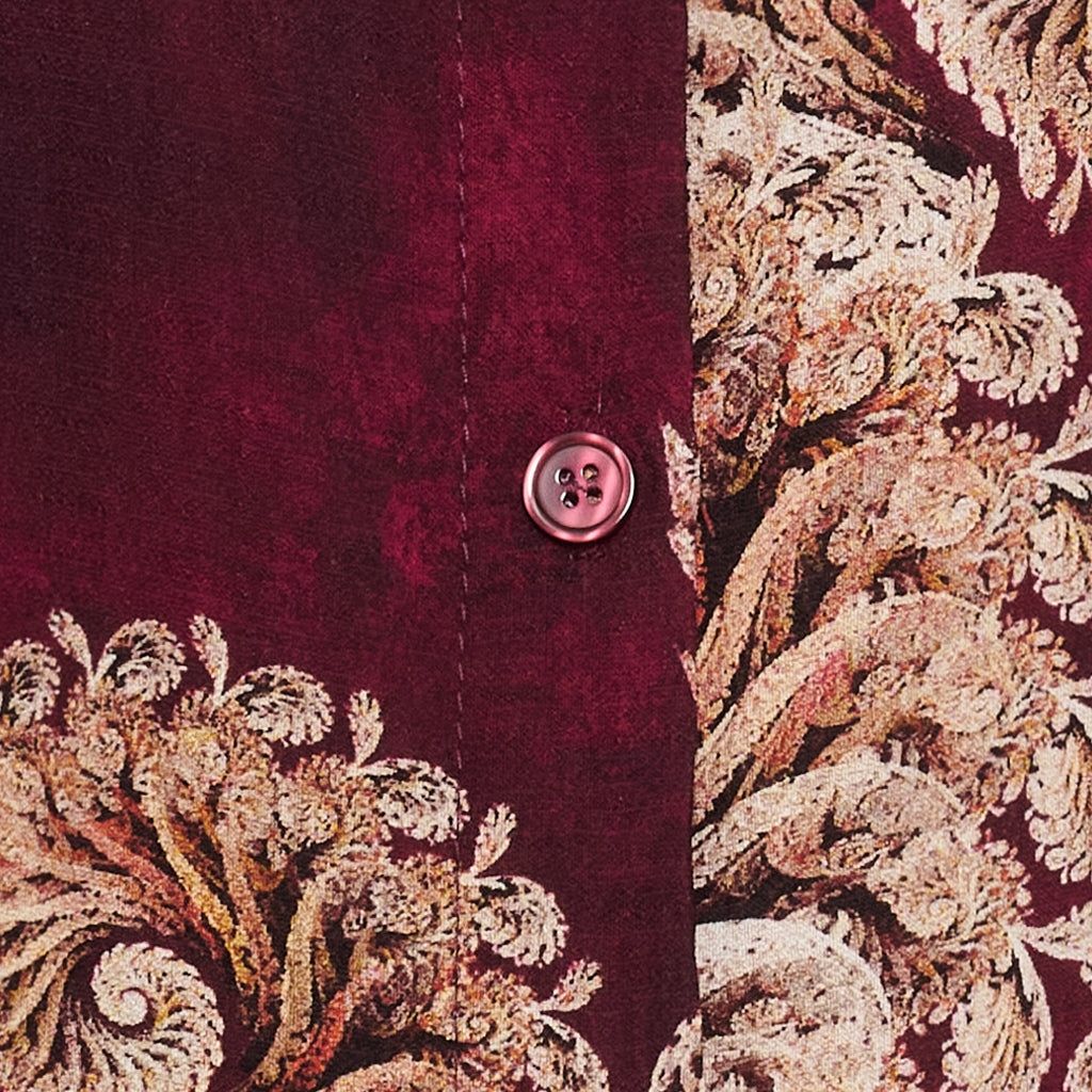 MARTA DU CHATEAU Marta Du Chateau Dam Skjorta MdcMirage 8717 Shirt Bordeaux