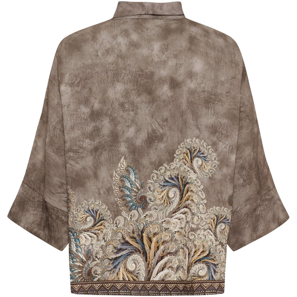 MARTA DU CHATEAU Marta Du Chateau Dam Skjorta MdcMirage 8717 Shirt Fango