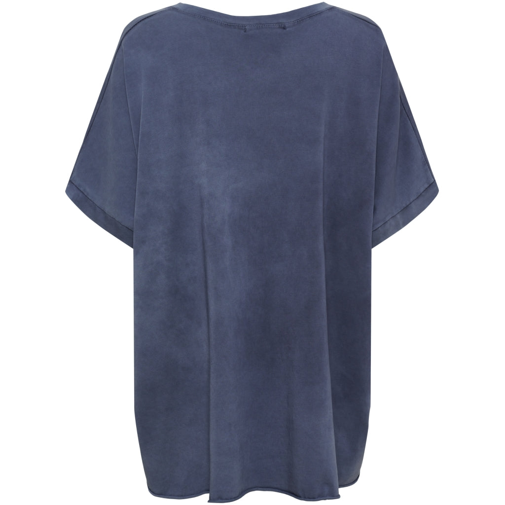 MARTA DU CHATEAU Marta Du Chateau Dam T-Shirt MdcEliska T-shirt Blue