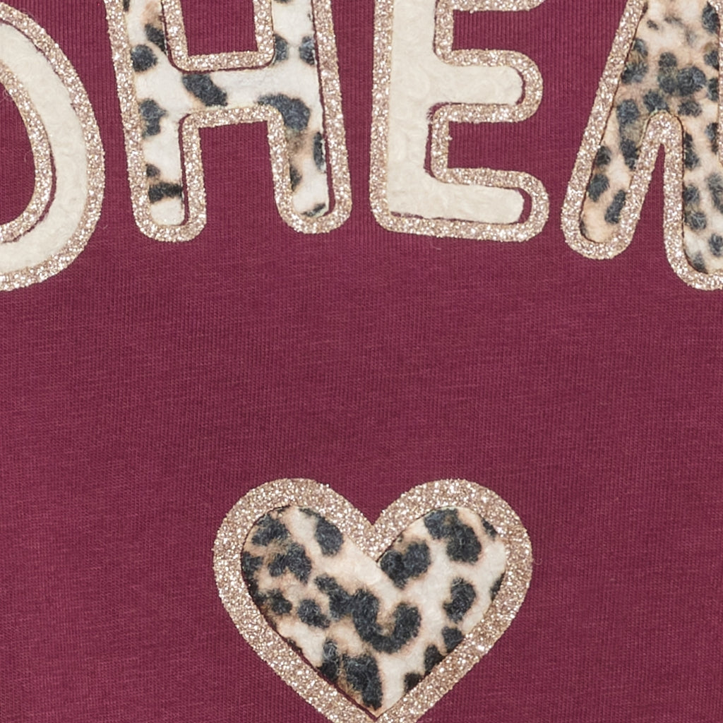 MARTA DU CHATEAU Marta Du Chateau Dam T-shirt MdcLuana T-shirt Bordeaux