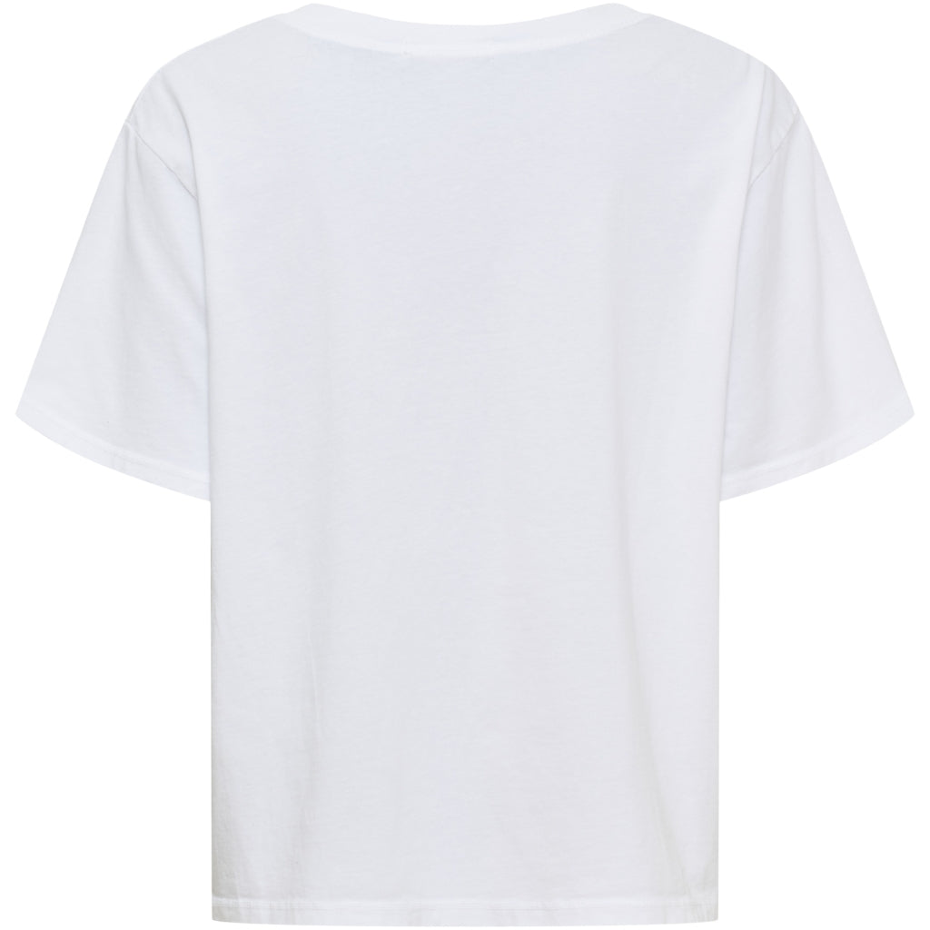 MARTA DU CHATEAU Marta Du Chateau Dam T-shirt MdcLuana T-shirt White