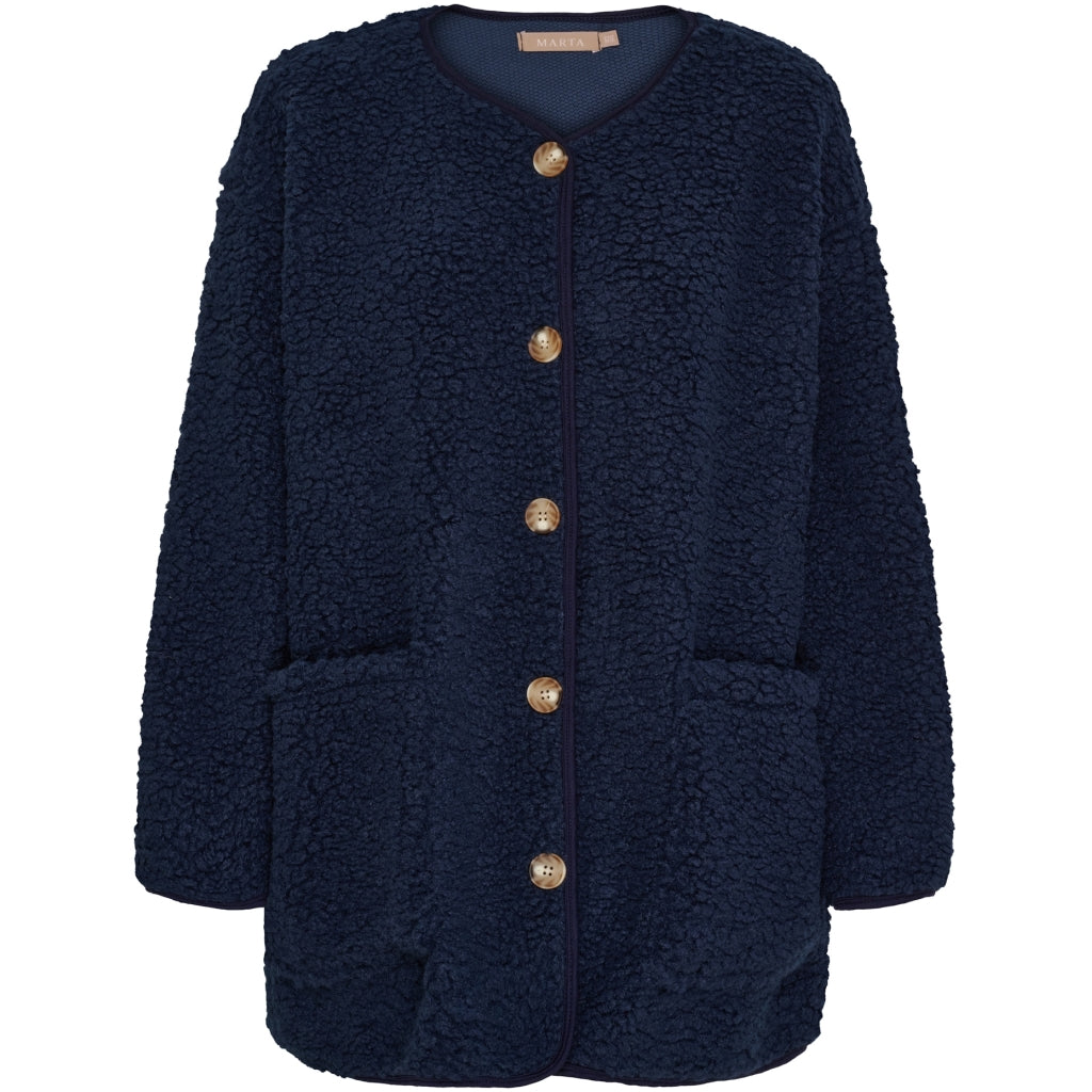 MARTA DU CHATEAU Marta Du Chateau dam jacka MdcLucile Jacket Bluescuro