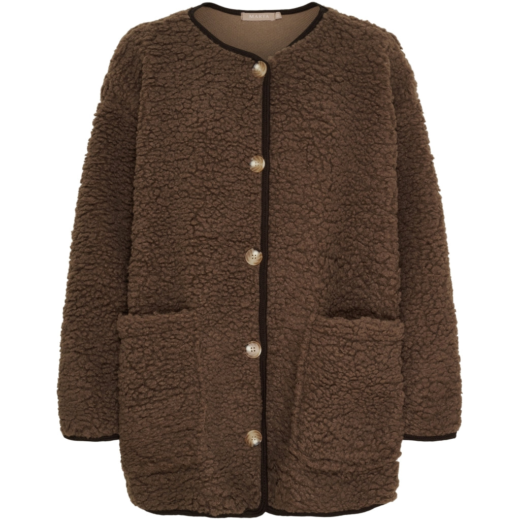 MARTA DU CHATEAU Marta Du Chateau dam jacka MdcLucile Jacket Marone