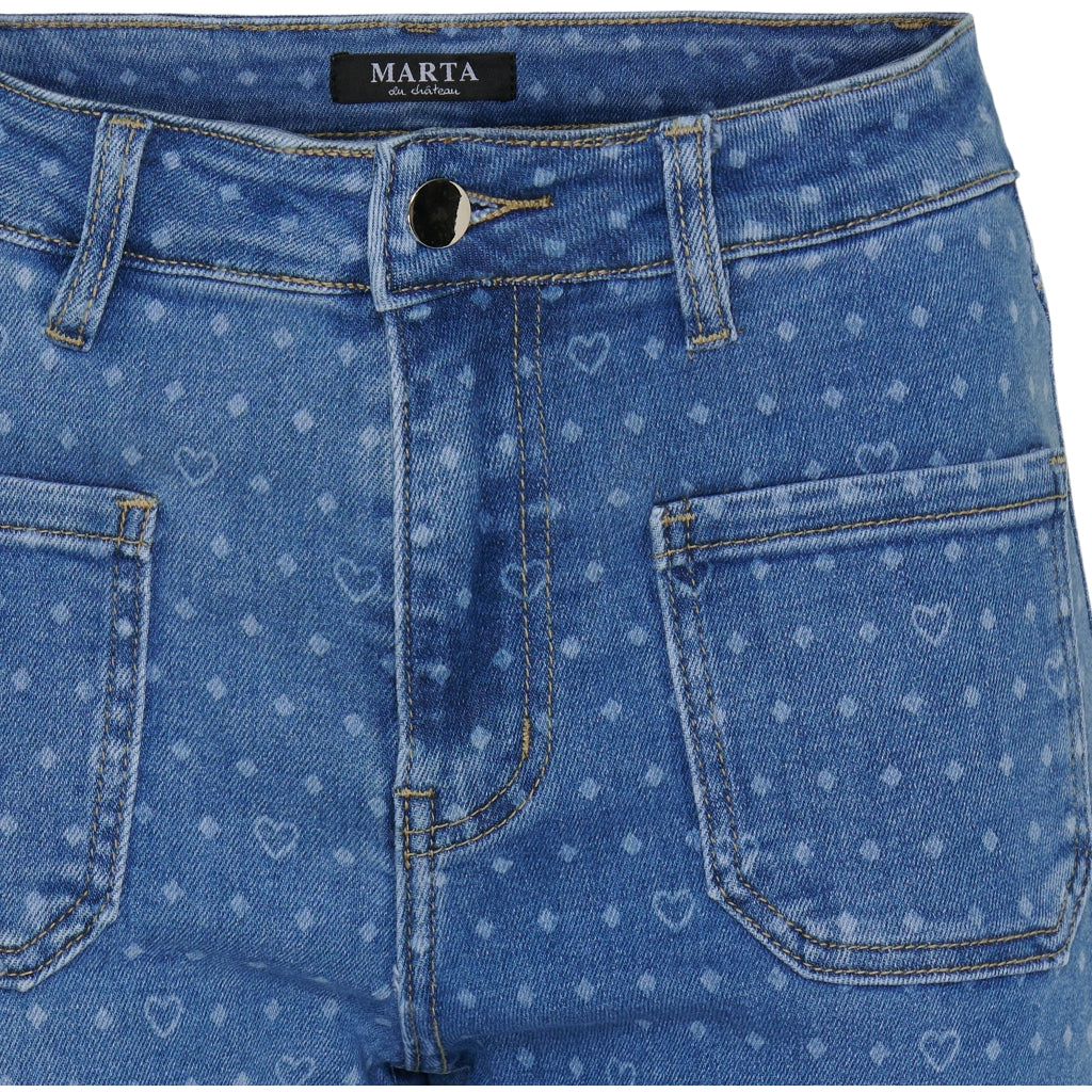 MARTA DU CHATEAU Marta Du Chateau dam jeans MdcAlvina Jeans Denim