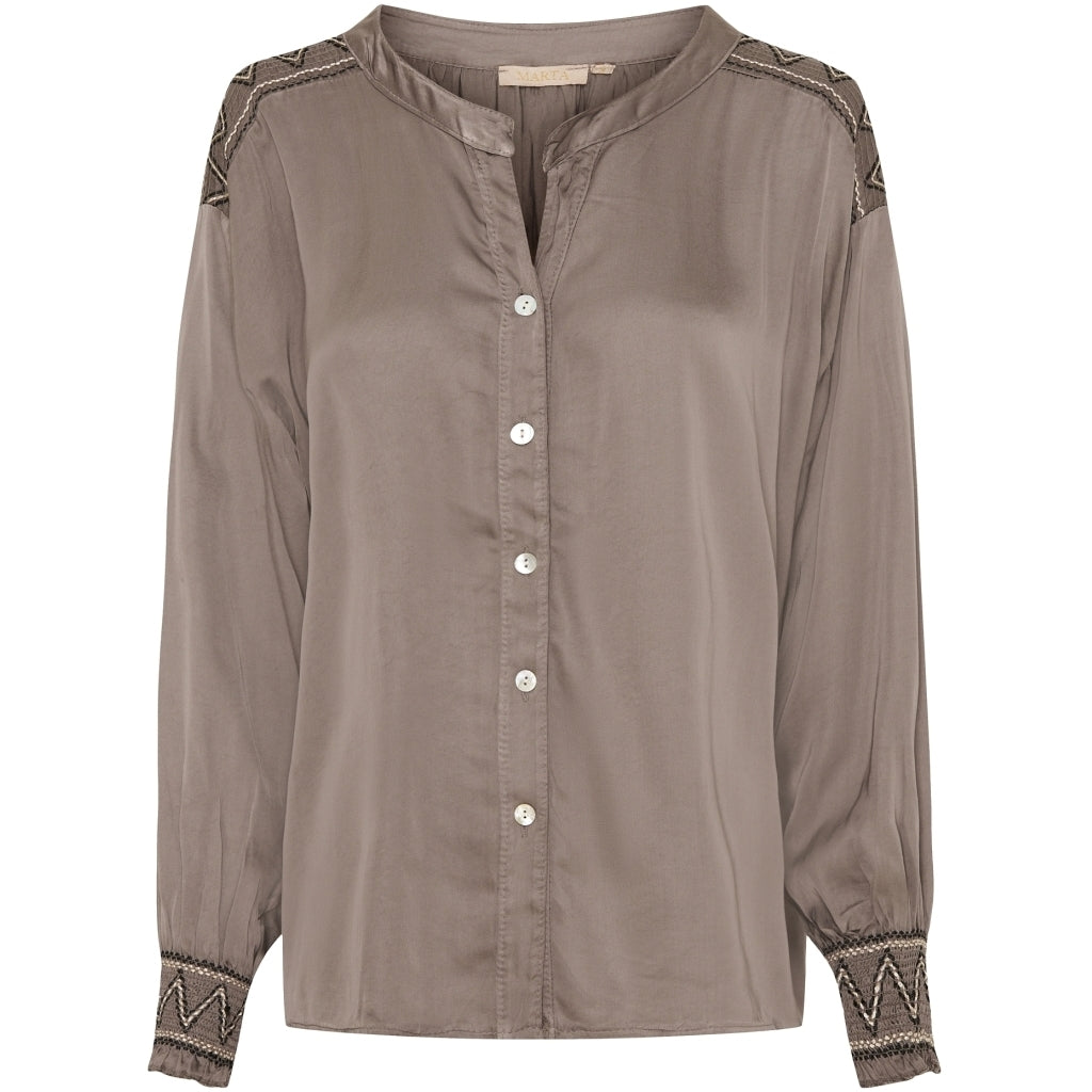MARTA DU CHATEAU Marta Du Chateau dam skjorta MdcElina Shirt Fango