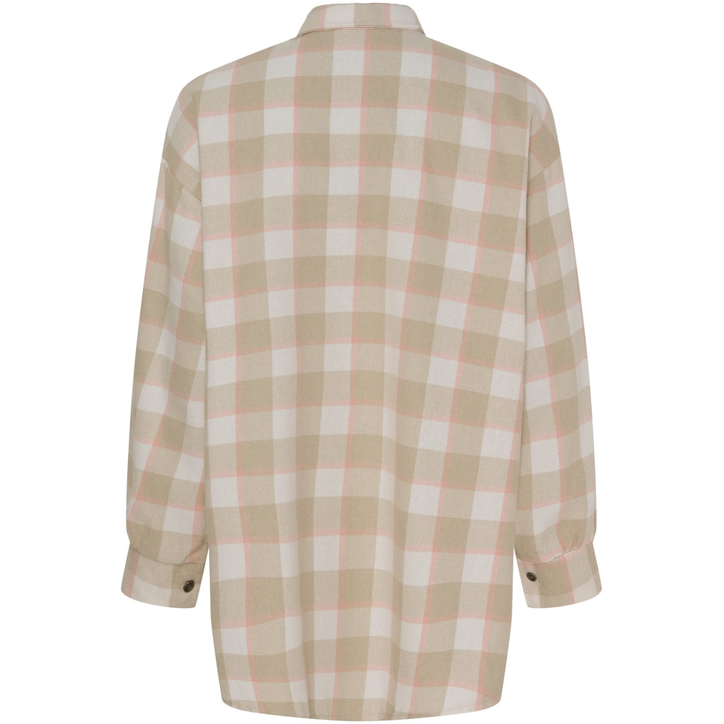 MARTA DU CHATEAU Marta Du Chateau dam skjorta MdcJaida Shirt AlinaBeige1