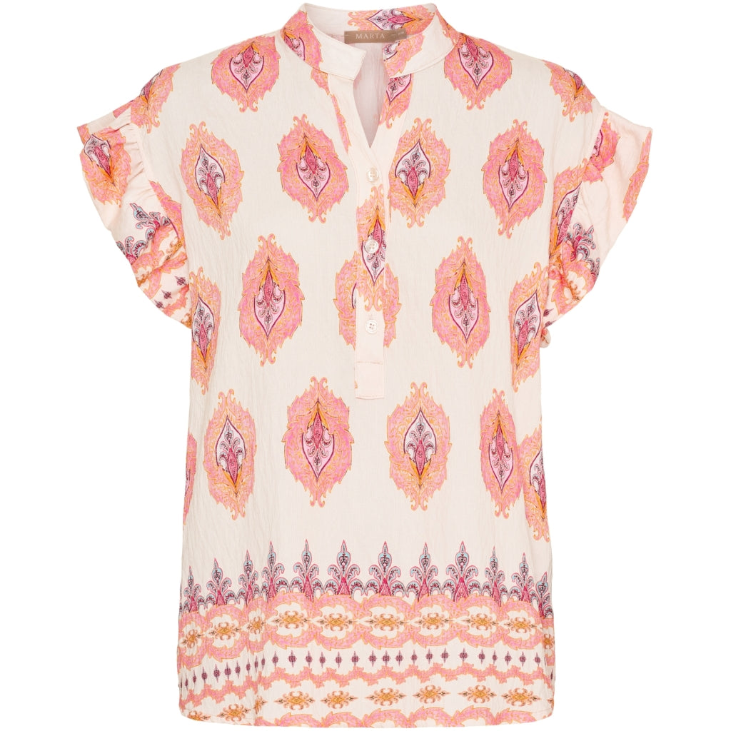 MARTA DU CHATEAU Marta Du Chateau dam skjorta MdcSòlrún Shirt Fuxia4160tpi
