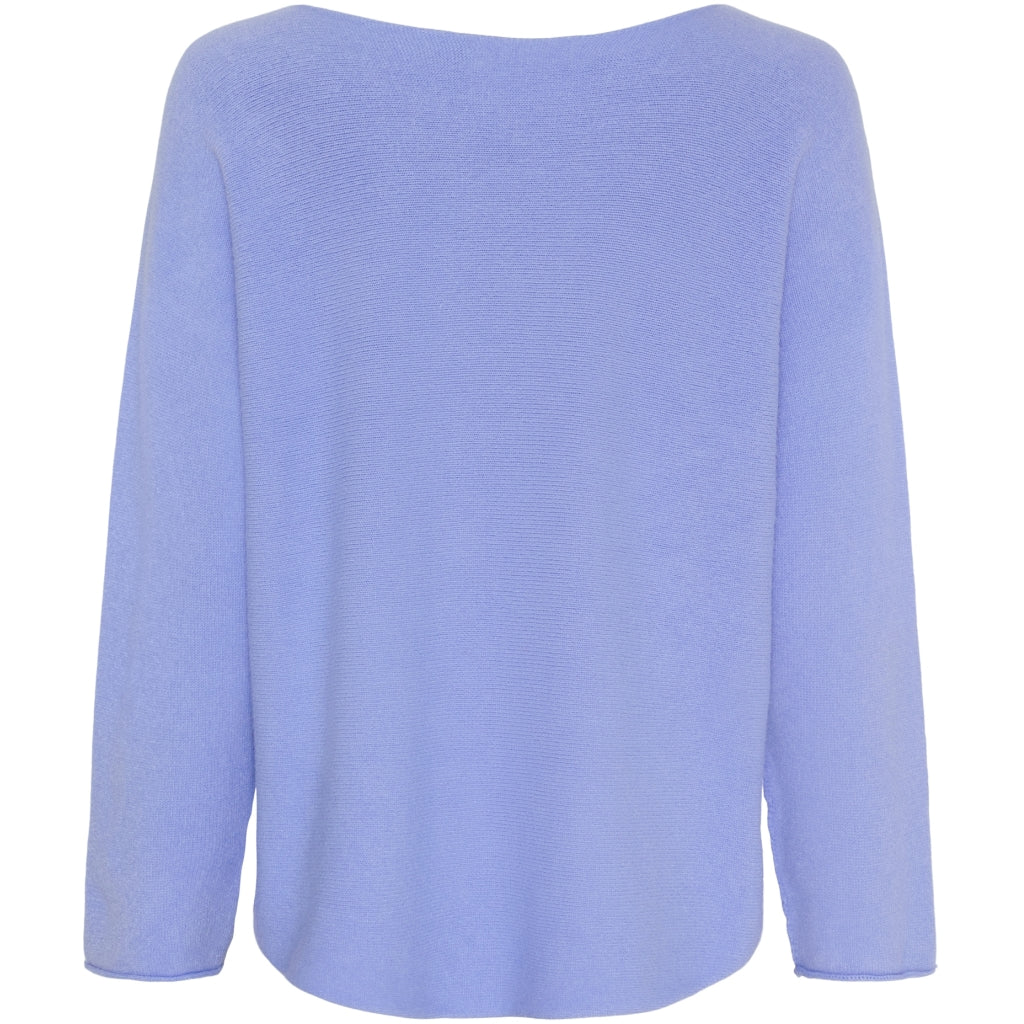 MARTA DU CHATEAU Marta Du Chateau dam stickad Dagmar 5001 Knit Azzurro9685