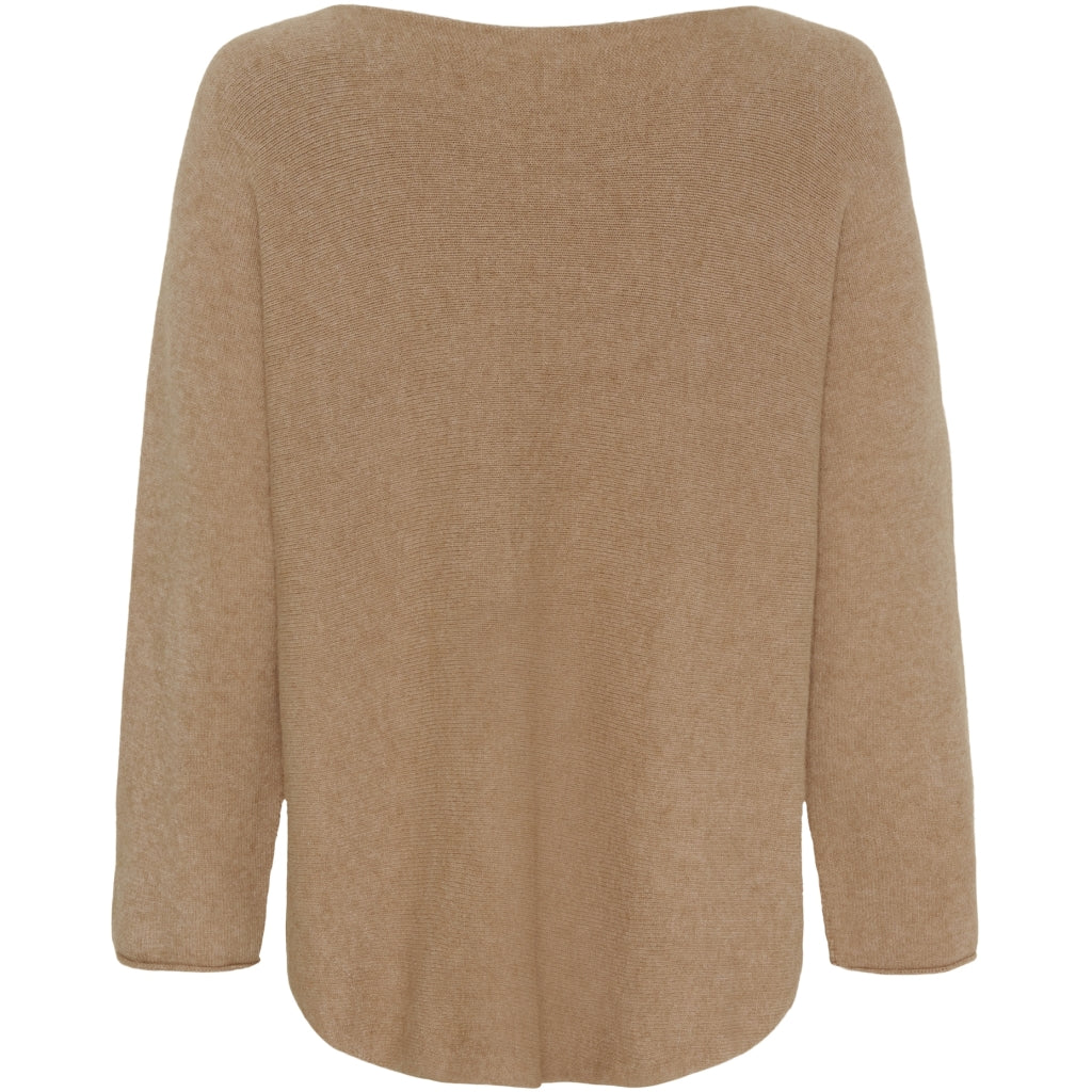 MARTA DU CHATEAU Marta Du Chateau dam stickad Dagmar 5001 Knit Camel