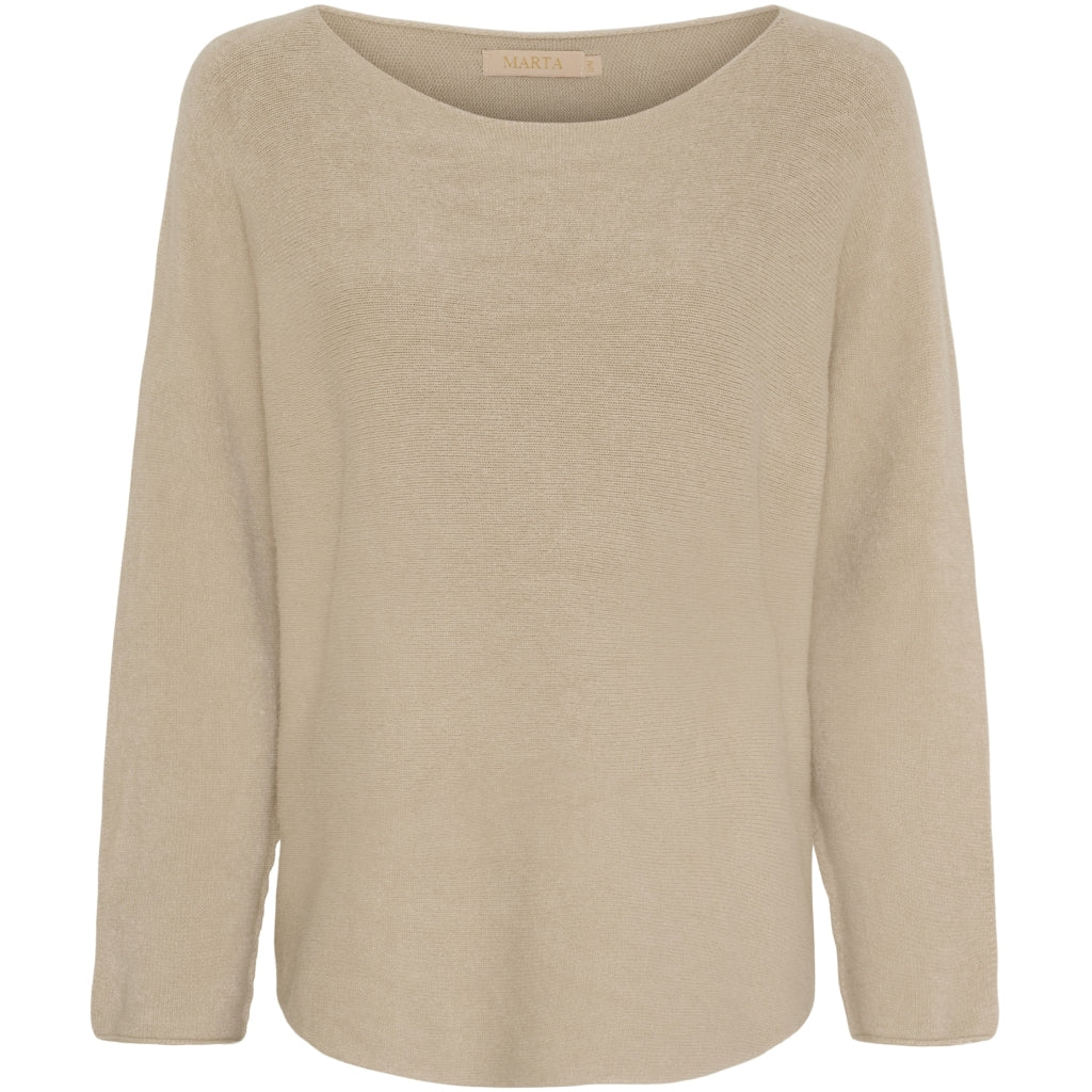 MARTA DU CHATEAU Marta Du Chateau dam stickad Dagmar 5001 Knit Cashmere2658