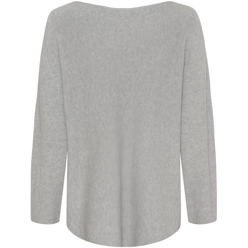 MARTA DU CHATEAU Marta Du Chateau dam stickad Dagmar 5001 Knit LightGrey4001