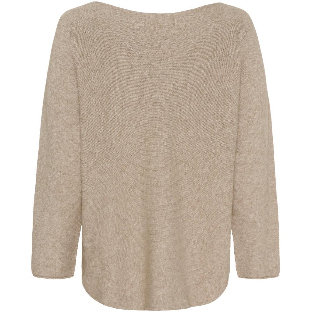 MARTA DU CHATEAU Marta Du Chateau dam stickad Dagmar 5001 Knit Medium Beige