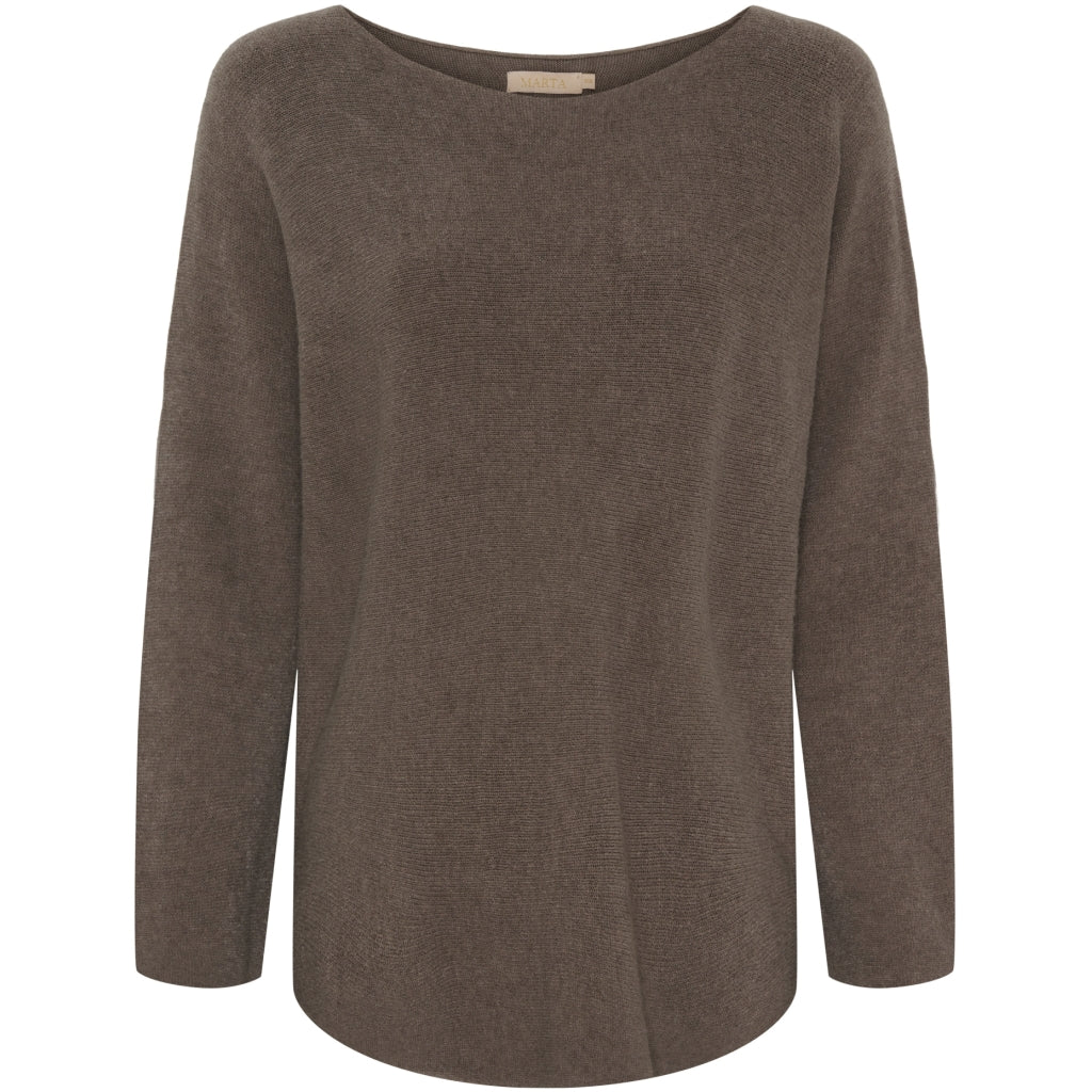 MARTA DU CHATEAU Marta Du Chateau dam stickad Dagmar 5001 Knit Nuggat9061