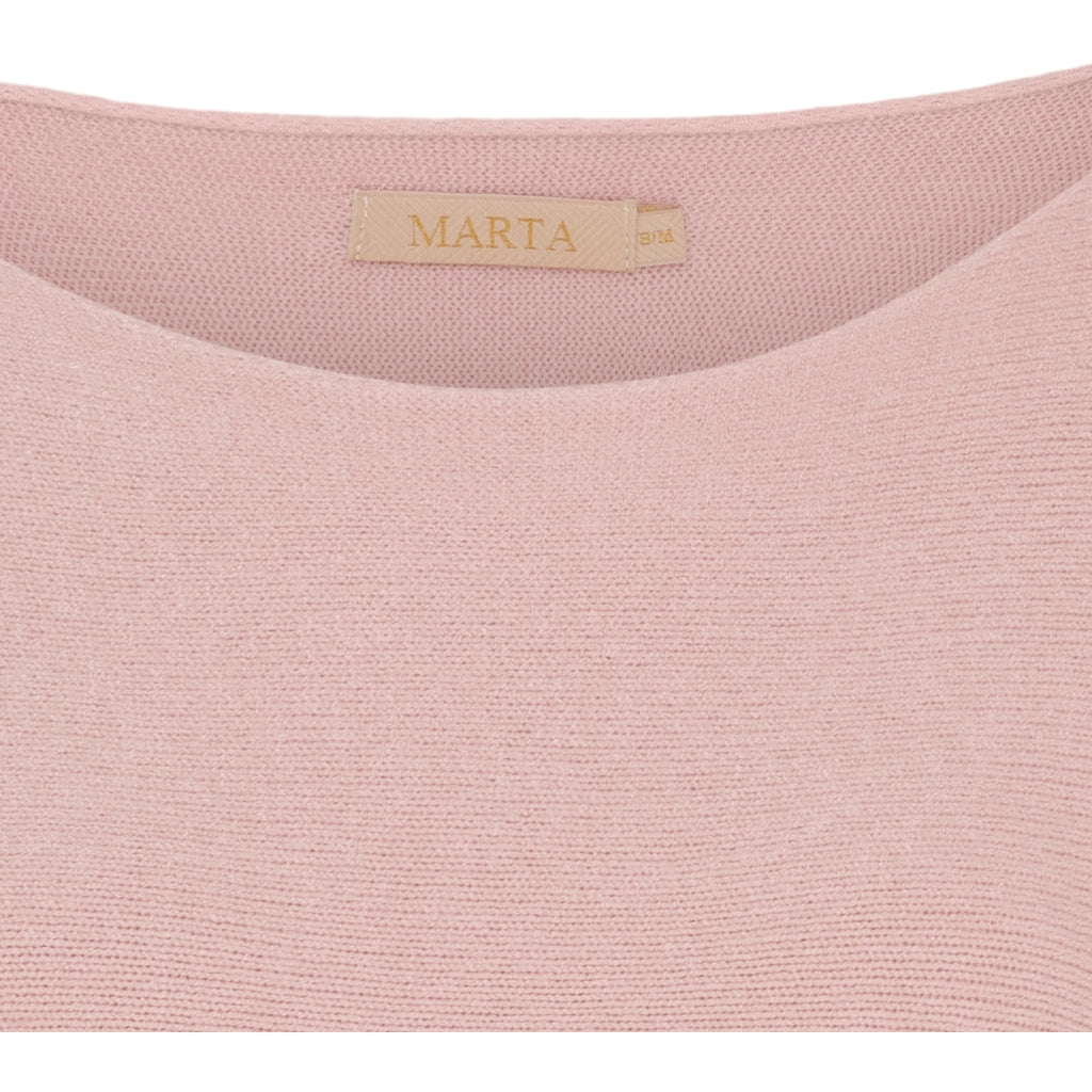 MARTA DU CHATEAU Marta Du Chateau dam stickad Dagmar 5001 Knit Rosa2065