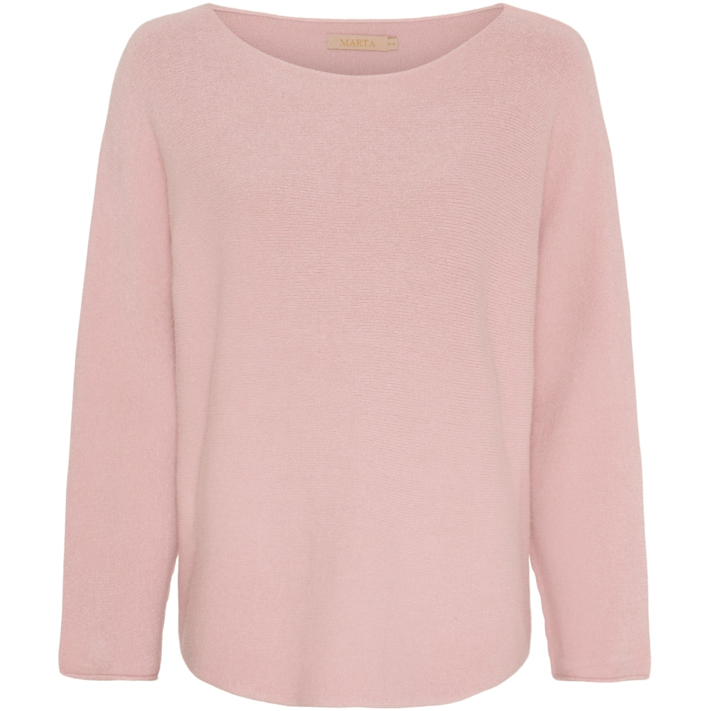 MARTA DU CHATEAU Marta Du Chateau dam stickad Dagmar 5001 Knit Rosa2065