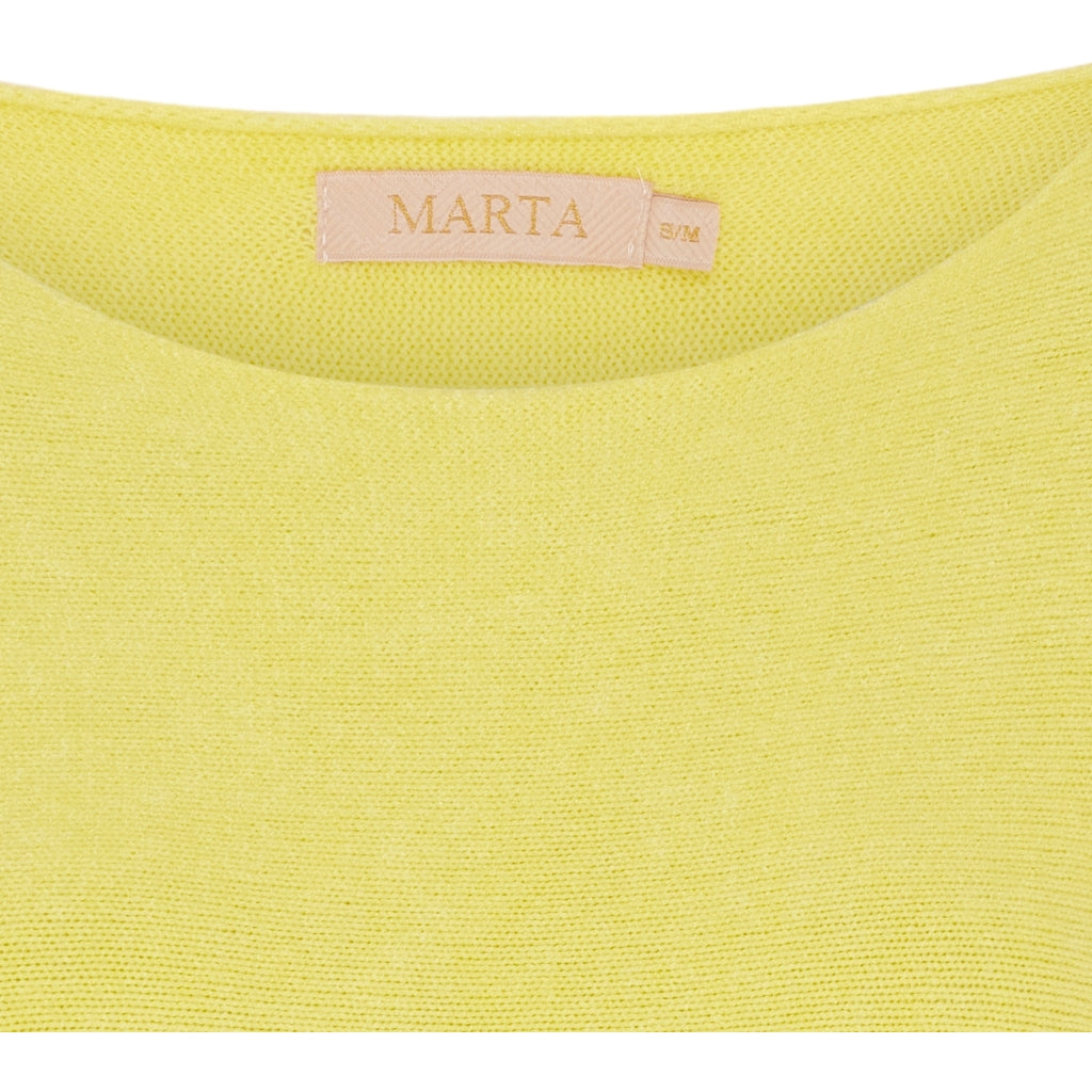 MARTA DU CHATEAU Marta Du Chateau dam stickad Dagmar 5001 Knit Sunshine1116