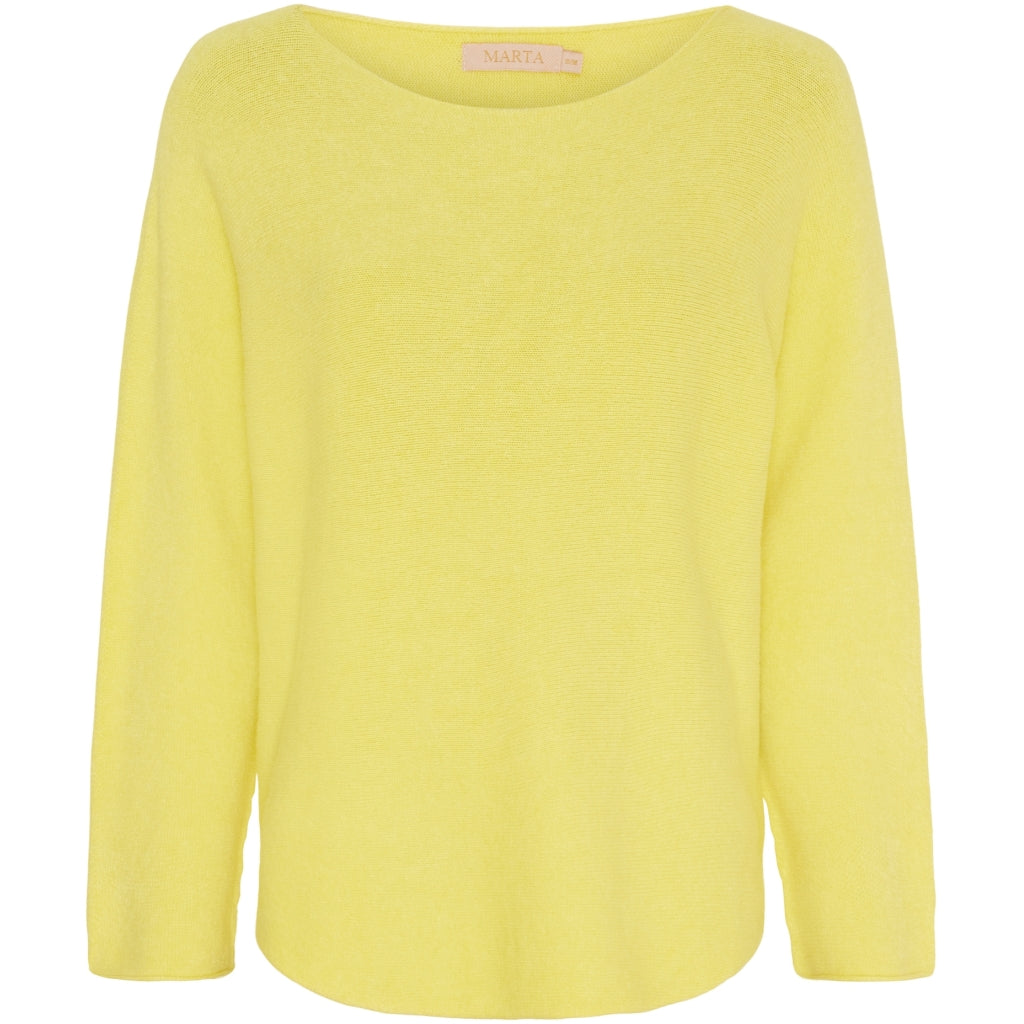 MARTA DU CHATEAU Marta Du Chateau dam stickad Dagmar 5001 Knit Sunshine1116