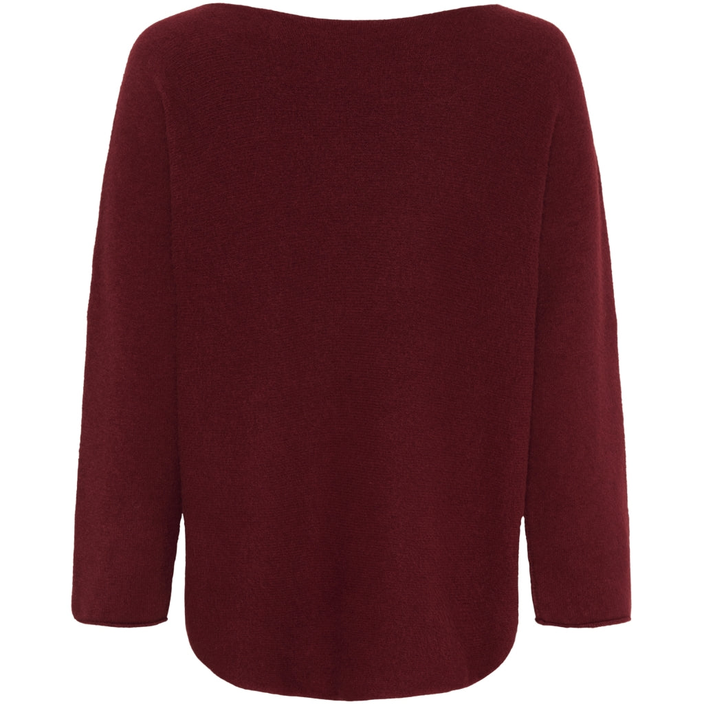MARTA DU CHATEAU Marta Du Chateau dam stickad Dagmar 5001 Knit Wine