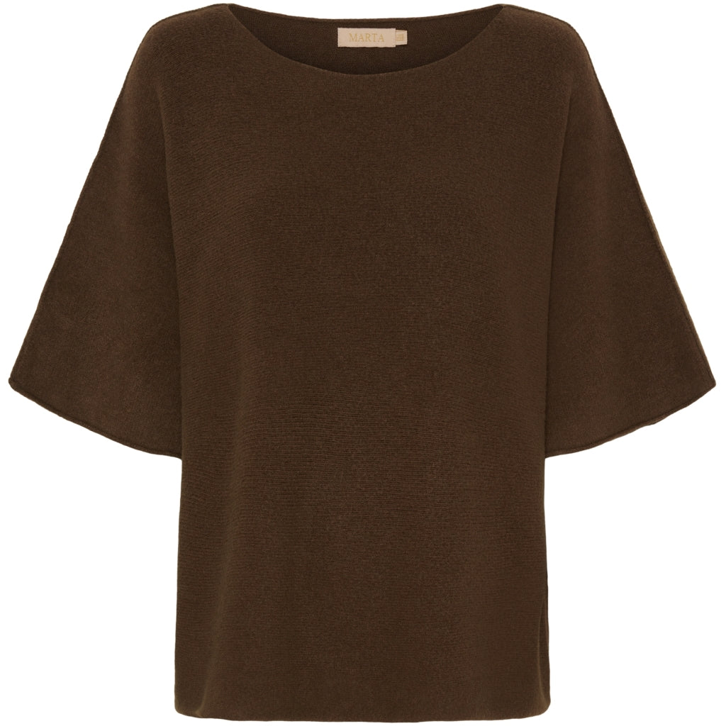 MARTA DU CHATEAU Marta Du Chateau dam stickad MdcSia Knit AWBrown