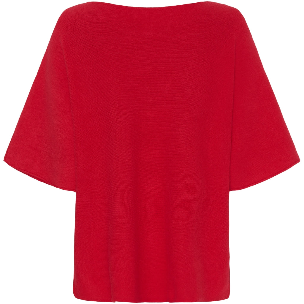 MARTA DU CHATEAU Marta Du Chateau dam stickad MdcSia Knit AW Red 2057