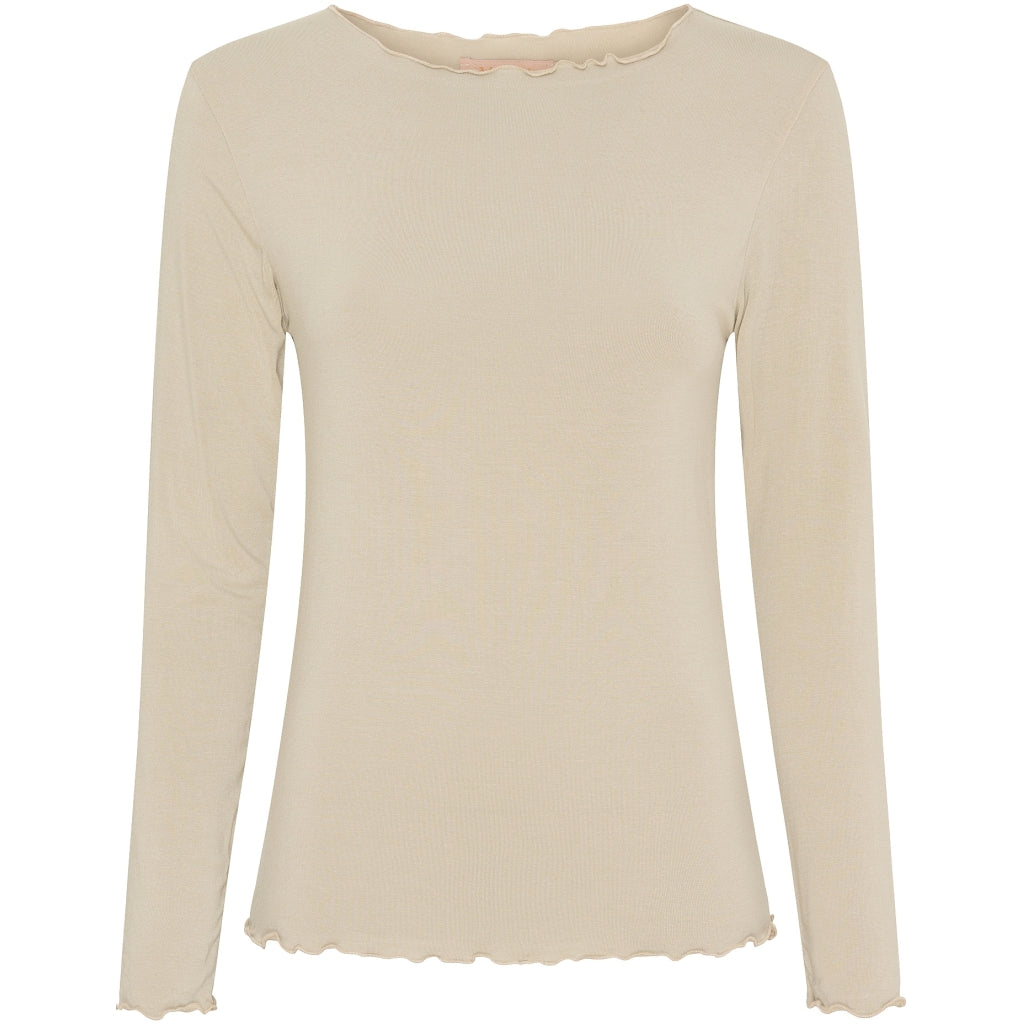 MARTA DU CHATEAU Marta Du Chateau dam t-shirt MdcLeonora 5894 T-shirt Beige