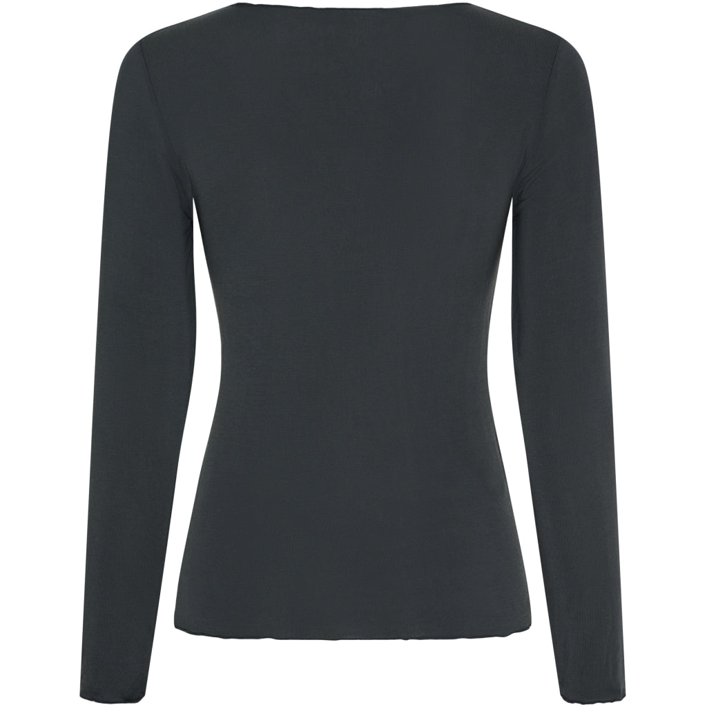 MARTA DU CHATEAU Marta Du Chateau dam t-shirt MdcLeonora 5894 T-shirt Dark Grey