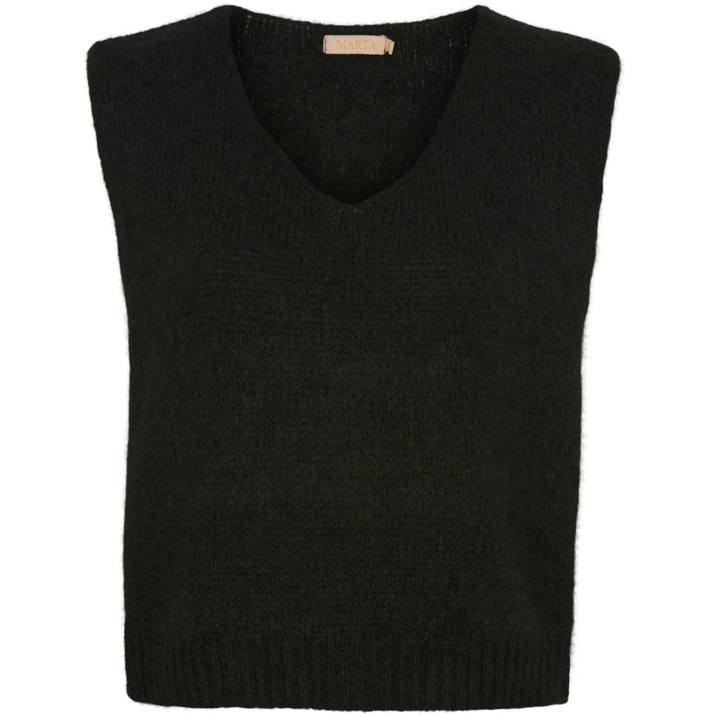 MARTA DU CHATEAU Marta Du Chateau dam väst MdcMarlene 5114 Vest Black