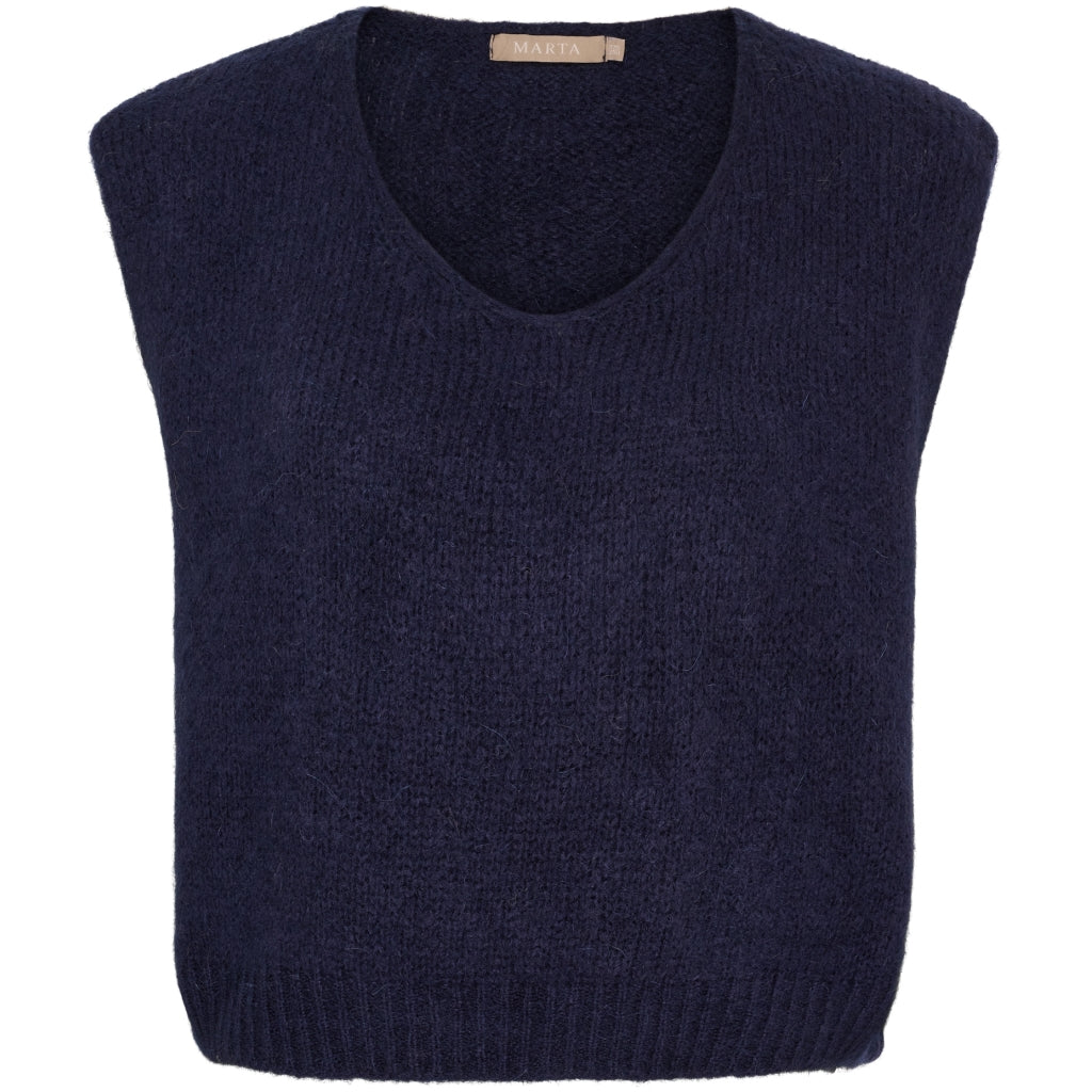 MARTA DU CHATEAU Marta Du Chateau dam väst MdcMarlene 5114 Vest BlueScuro24249