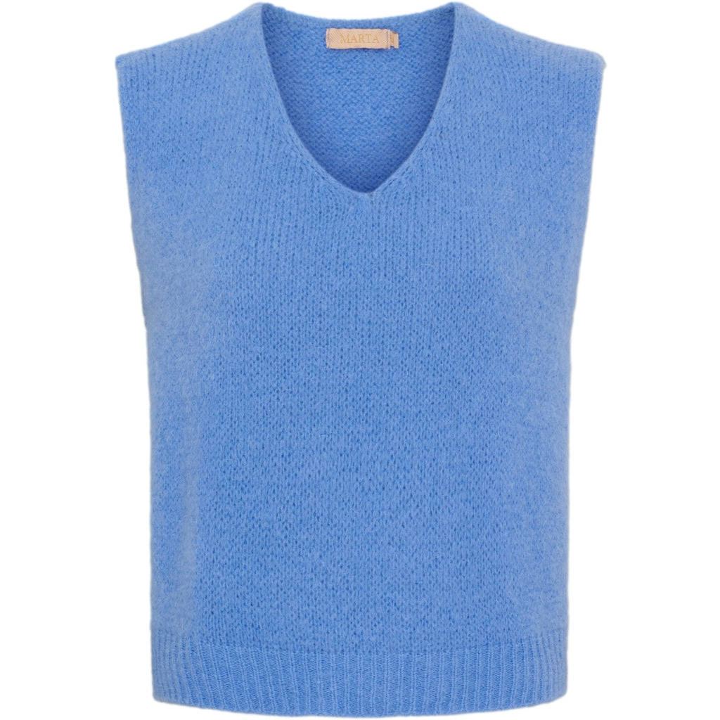 MARTA DU CHATEAU Marta Du Chateau dam väst MdcMarlene 5114 Vest Jeans1547