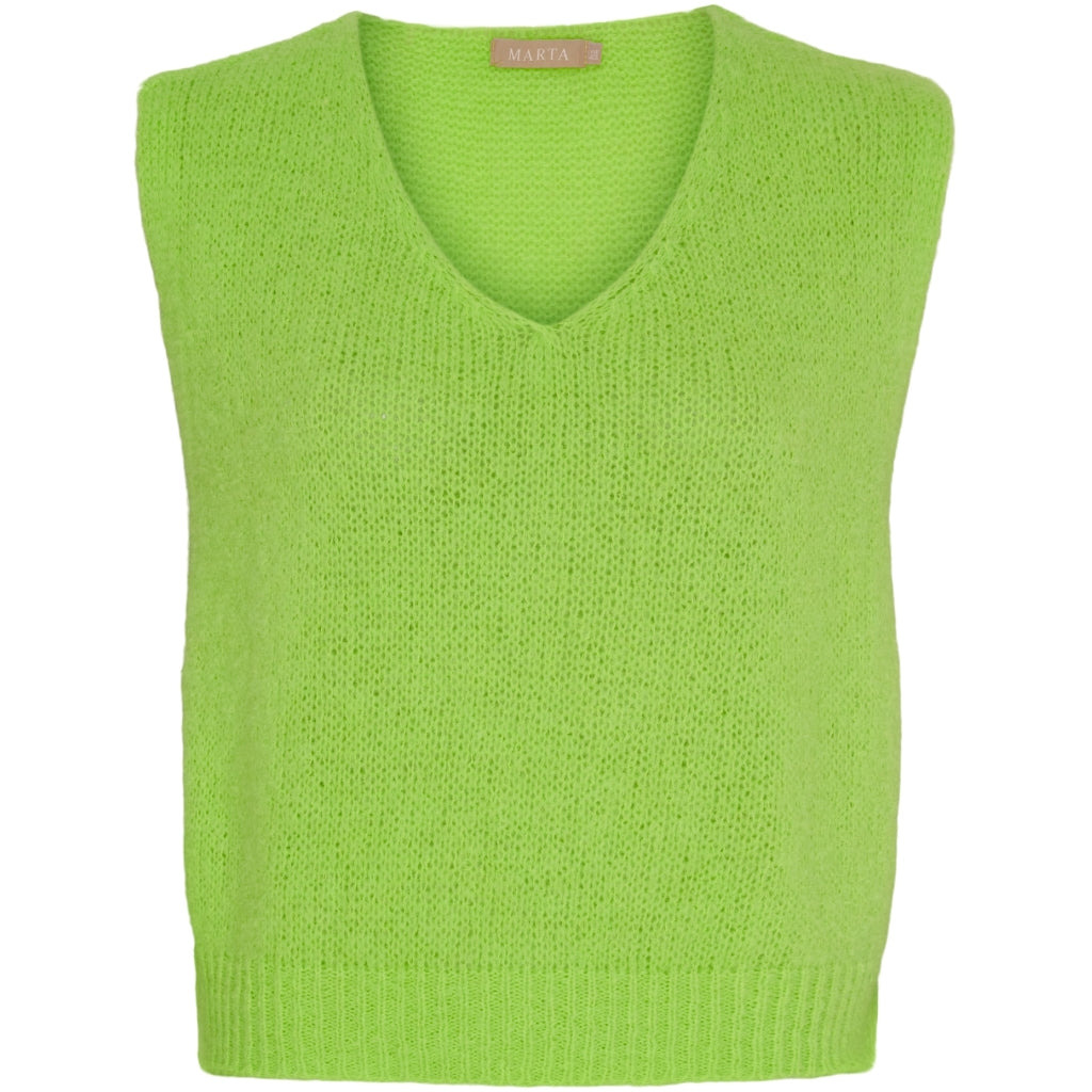 MARTA DU CHATEAU Marta Du Chateau dam väst MdcMarlene 5114 Vest Lightgreen9031