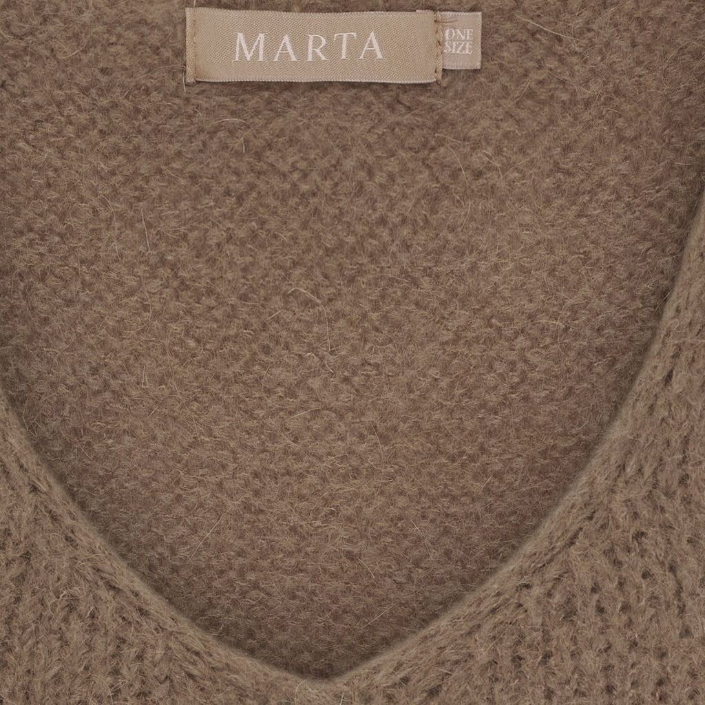 MARTA DU CHATEAU Marta Du Chateau dam väst MdcMarlene 5114 Vest Tortora27654