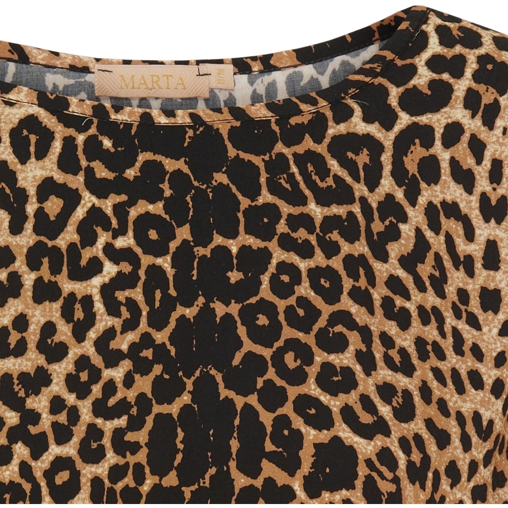 MARTA DU CHATEAU Marta Du Chateau dam blus MdcJill Top Leo