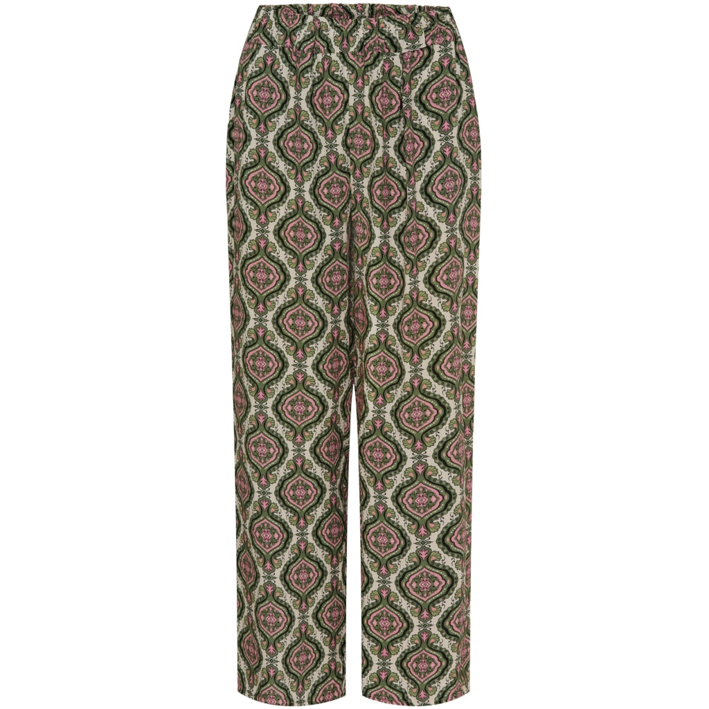 MARTA DU CHATEAU Marta Du Chateau dam byxor MdcGrethe Pant Print Military1405