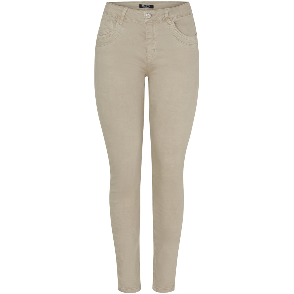 MARTA DU CHATEAU Marta Du Chateau dam jeans Emma 2573-14 Jeans Beige