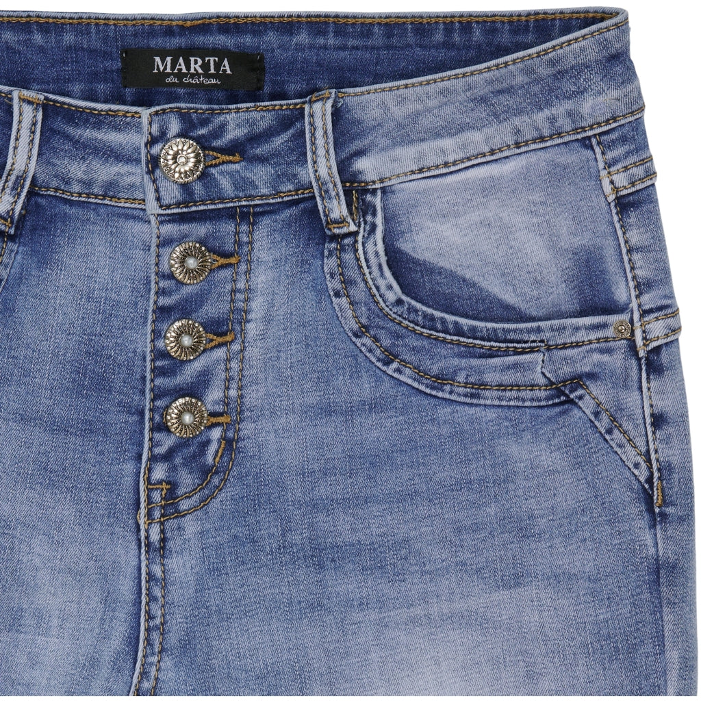 MARTA DU CHATEAU Marta Du Chateau dam jeans Emma 2648 Jeans Denimbluedenim