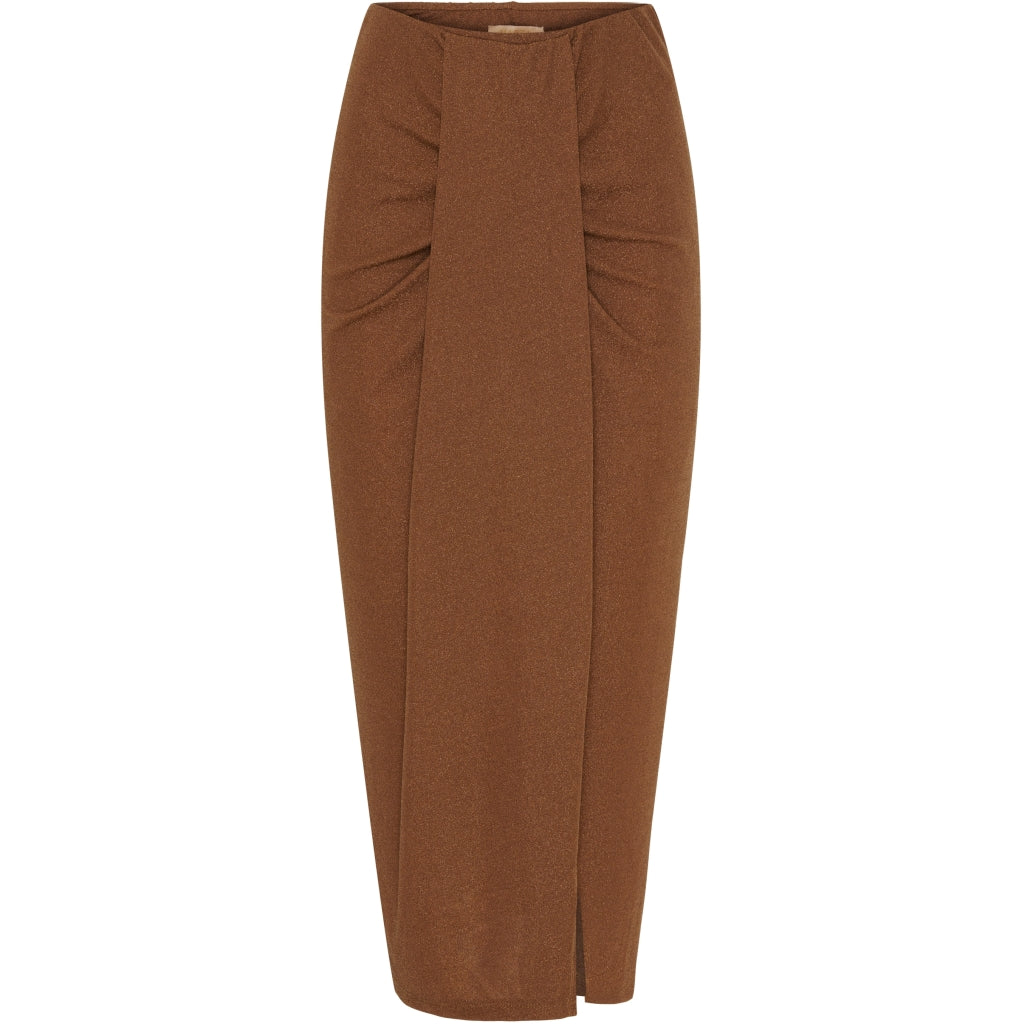 MARTA DU CHATEAU Marta Du Chateau dam kjol Arlene Skirt Tabacco