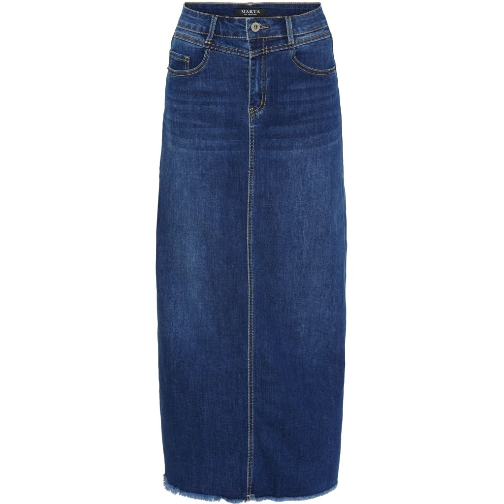 MARTA DU CHATEAU Marta Du Chateau dam kjol Mila Skirt Denim