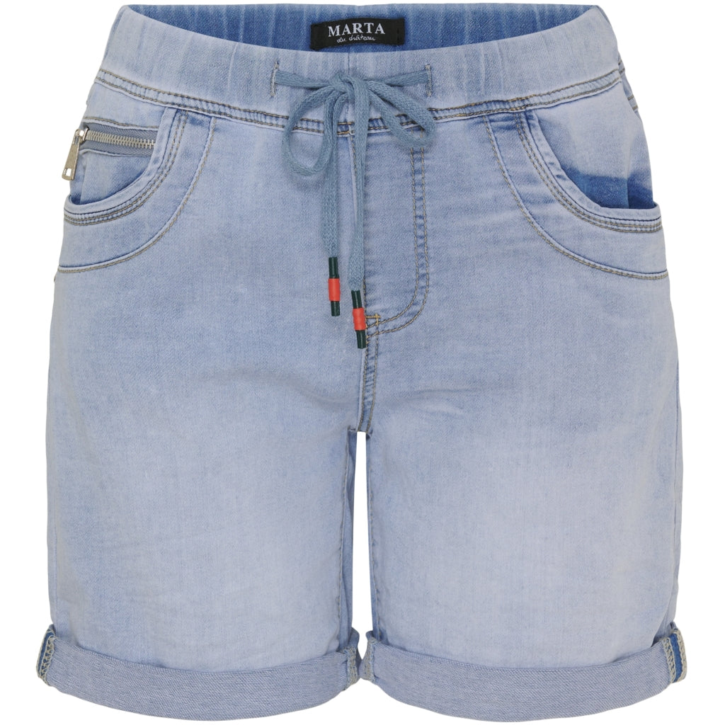MARTA DU CHATEAU Marta Du Chateau dam shorts MdcRita Restudsalg Denim