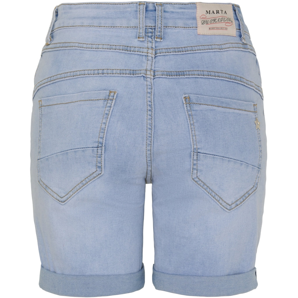 MARTA DU CHATEAU Marta Du Chateau dam shorts MdcSimona Restudsalg Denim