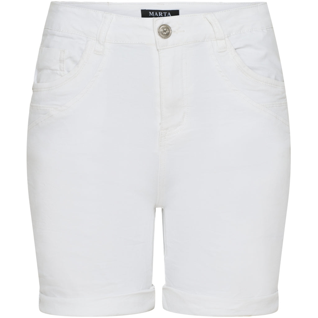 MARTA DU CHATEAU Marta Du Chateau dam shorts MdcSofia Shorts White