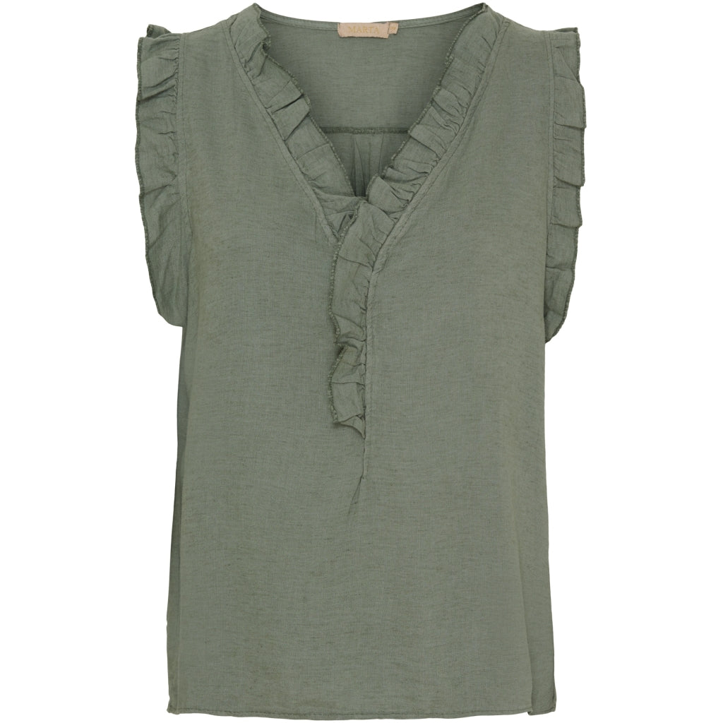 MARTA DU CHATEAU Marta Du Chateau dam top MdcElke Top Military