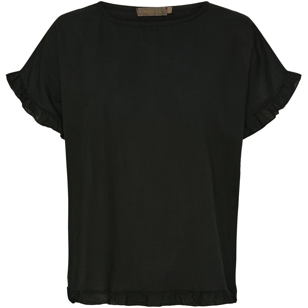 MARTA DU CHATEAU Marta Du Chateau dam top MdcKasimira Top Black
