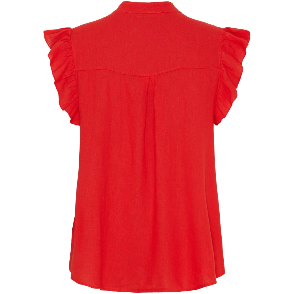 MARTA DU CHATEAU Marta Du Chateau dam top Mdclise Top Red