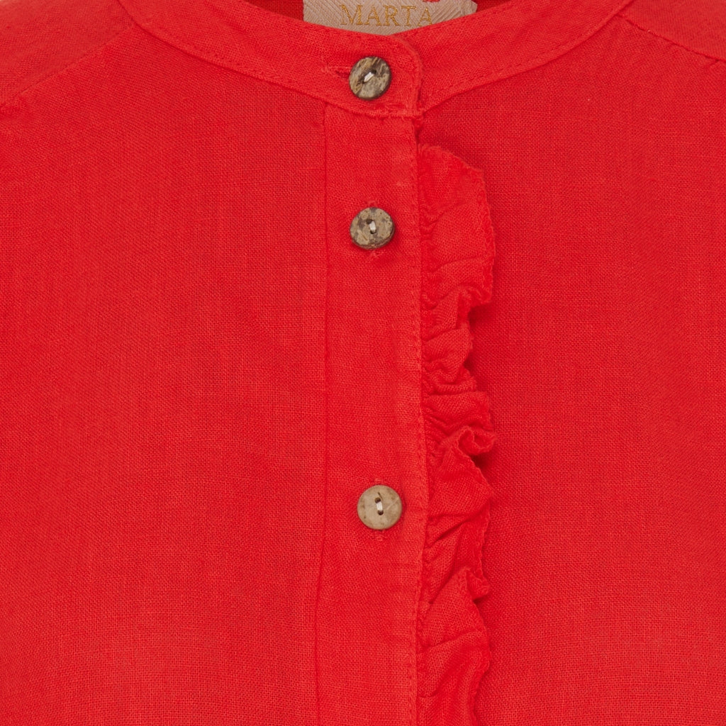 MARTA DU CHATEAU Marta Du Chateau dam top Mdclise Top Red