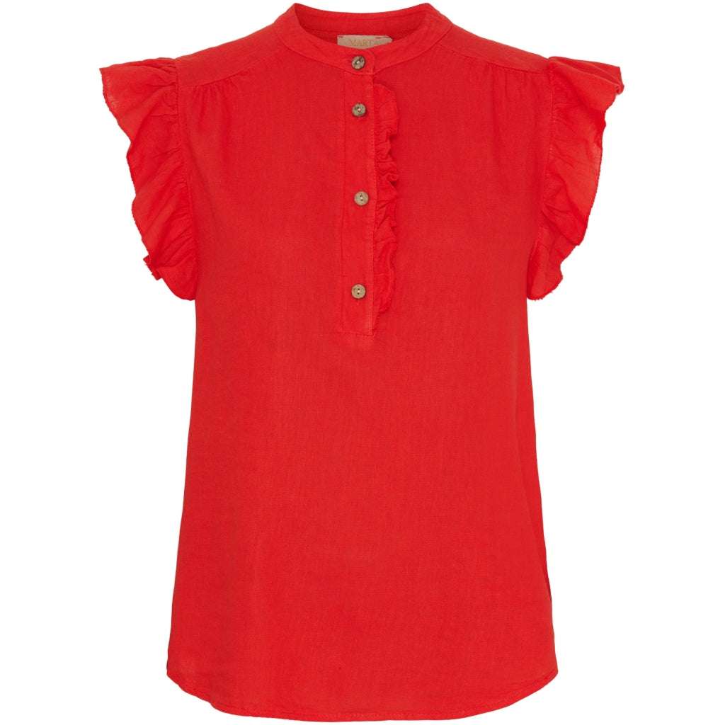 MARTA DU CHATEAU Marta Du Chateau dam top Mdclise Top Red