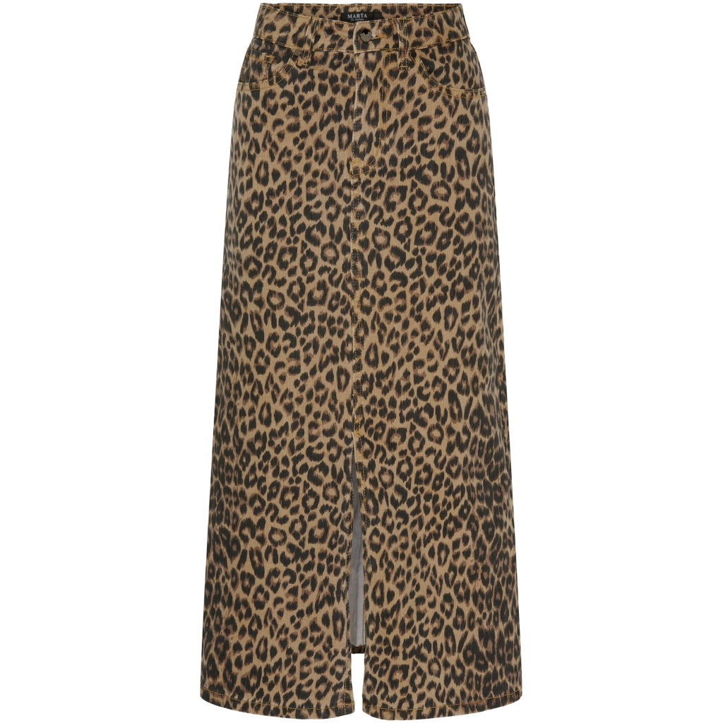 MARTA DU CHATEAU Marta Du Chateau denim kjol MdcAlfrida Skirt Denim Leo