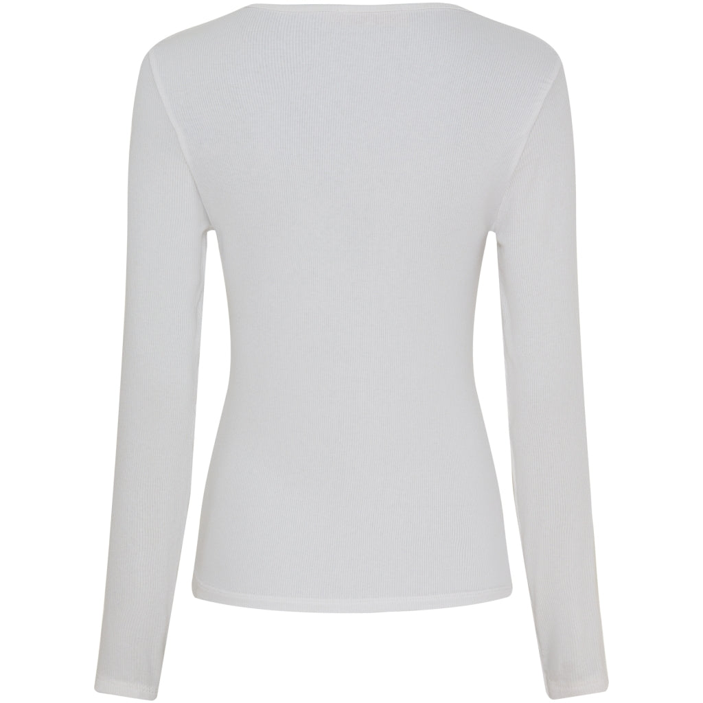 MARTA DU CHATEAU Marta Du Chateau långärmad t-shirt MdcIngrid 4906 LS Tee WhiteSS